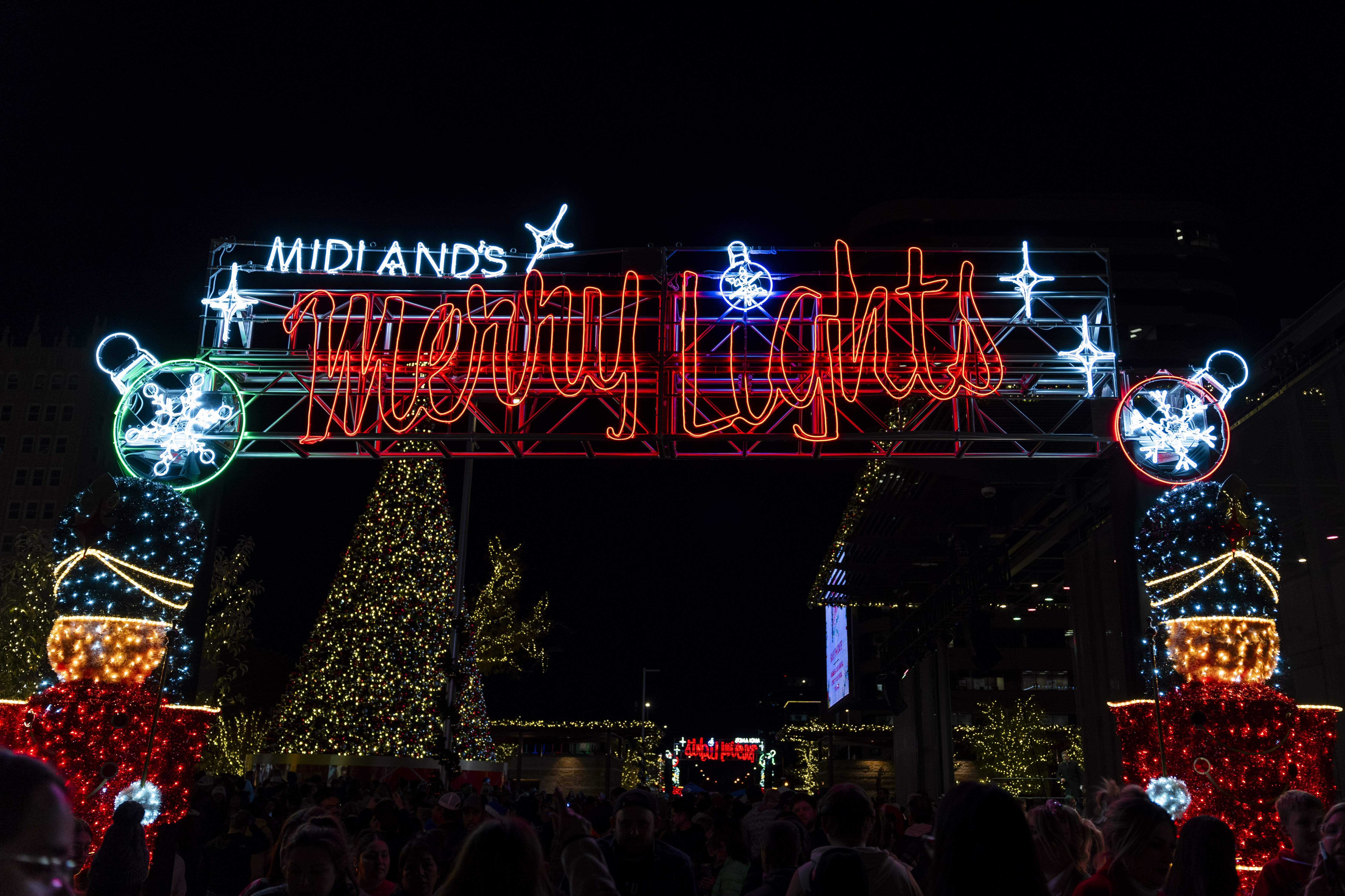 Midland Christmas Tree Lighting 2024